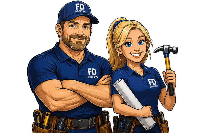 Father & Daughter Roofing team